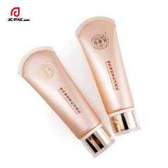 40mm Diameter Muscle Cleanser Tube 80ml 100ml Fleshcolor Custom Packaging Body Cream with Acrylic Cap