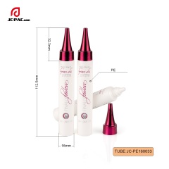 10ml Cosmetic Soft Tube With Nozzle Cap For Liquid Foundation Nozzle Tip Tube Packaging