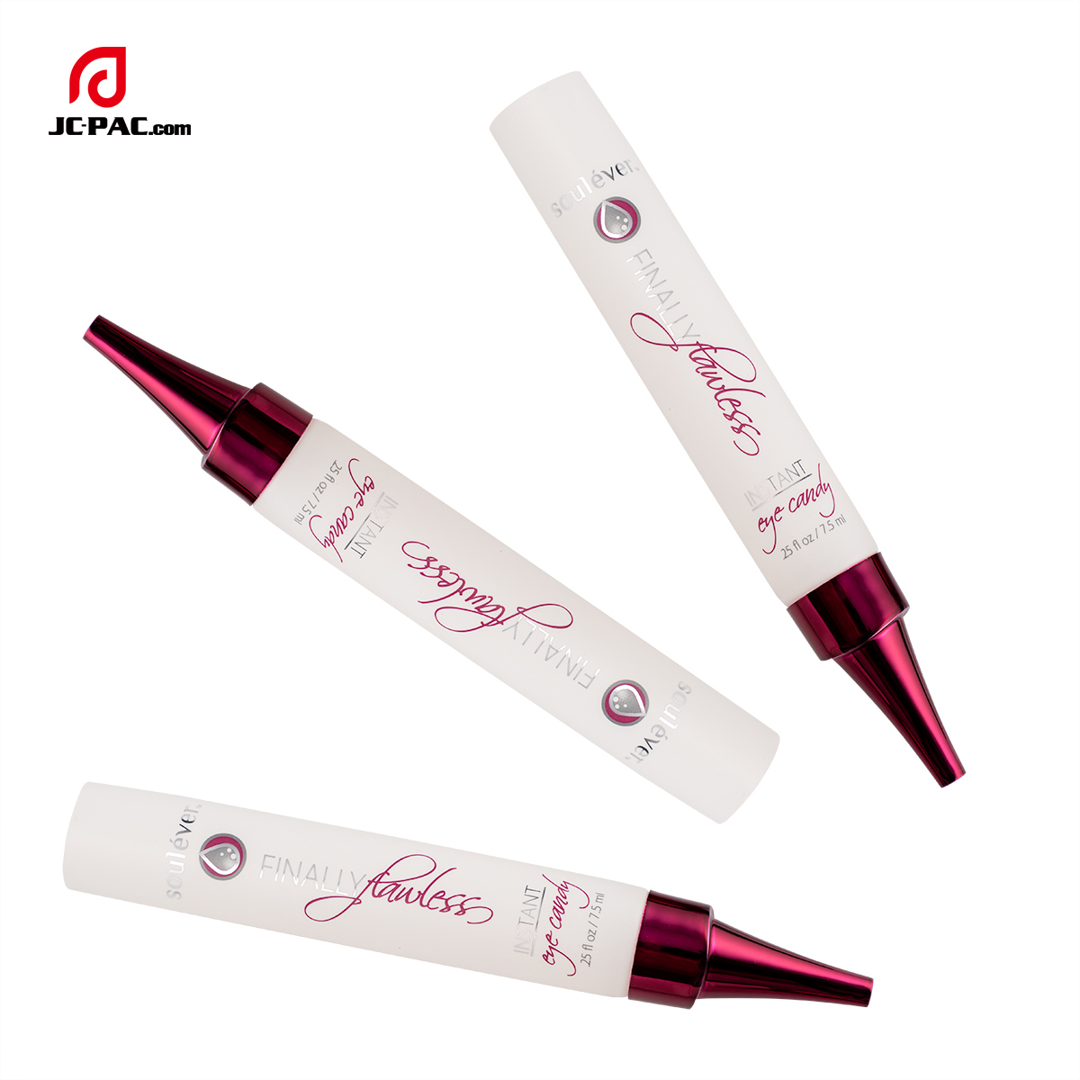 10ml Cosmetic Soft Tube With Nozzle Cap For Liquid Foundation Nozzle Tip Tube Packaging