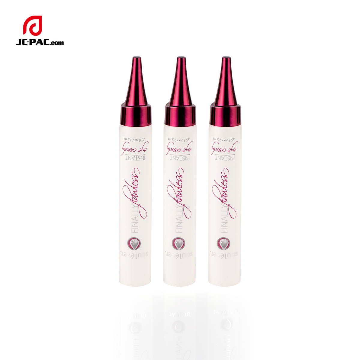 10ml Cosmetic Soft Tube With Nozzle Cap For Liquid Foundation Nozzle Tip Tube Packaging