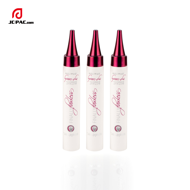 10ml Cosmetic Soft Tube With Nozzle Cap For Liquid Foundation Nozzle Tip Tube Packaging