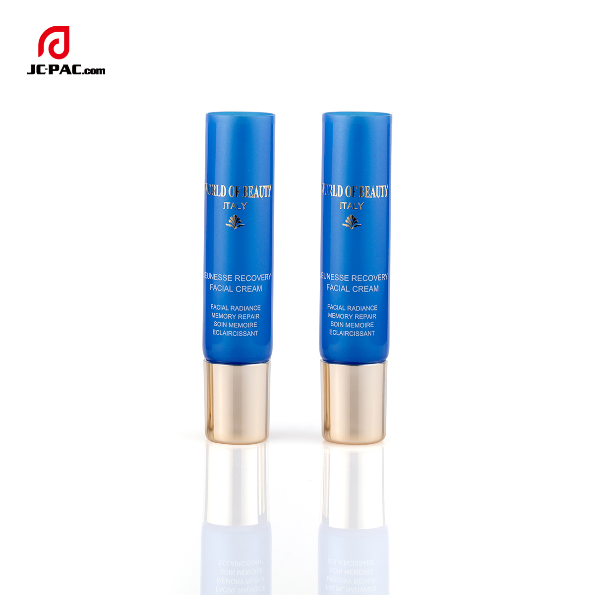 5g Recyclable PE Tube For Facial Cream Empty Squeezable Plastic Tube