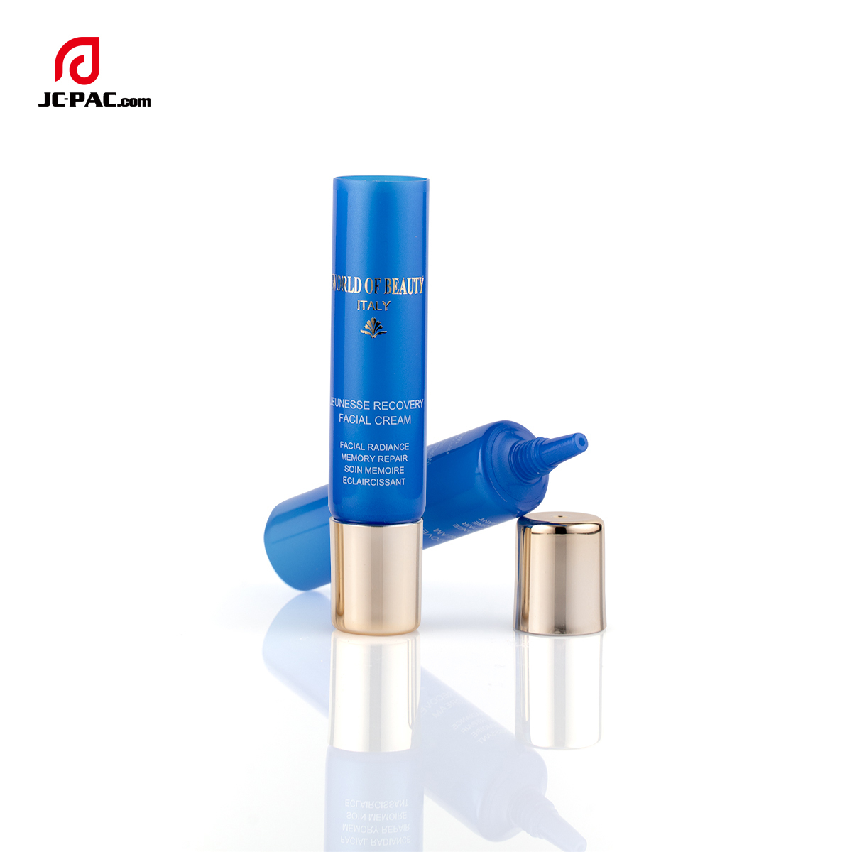5g Recyclable PE Tube For Facial Cream Empty Squeezable Plastic Tube