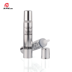 Full Hot Stamping PE Soft Tube With Nozzle Applicator 5ml 8ml 10ml Eye Essence Cream Tube