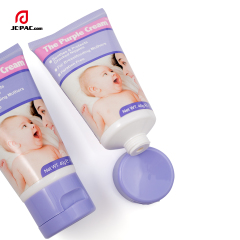 35mm Diameter Baby Diaper Cream Tube Packaging Purple Custom Packaging 40g 50g with Flip Lid