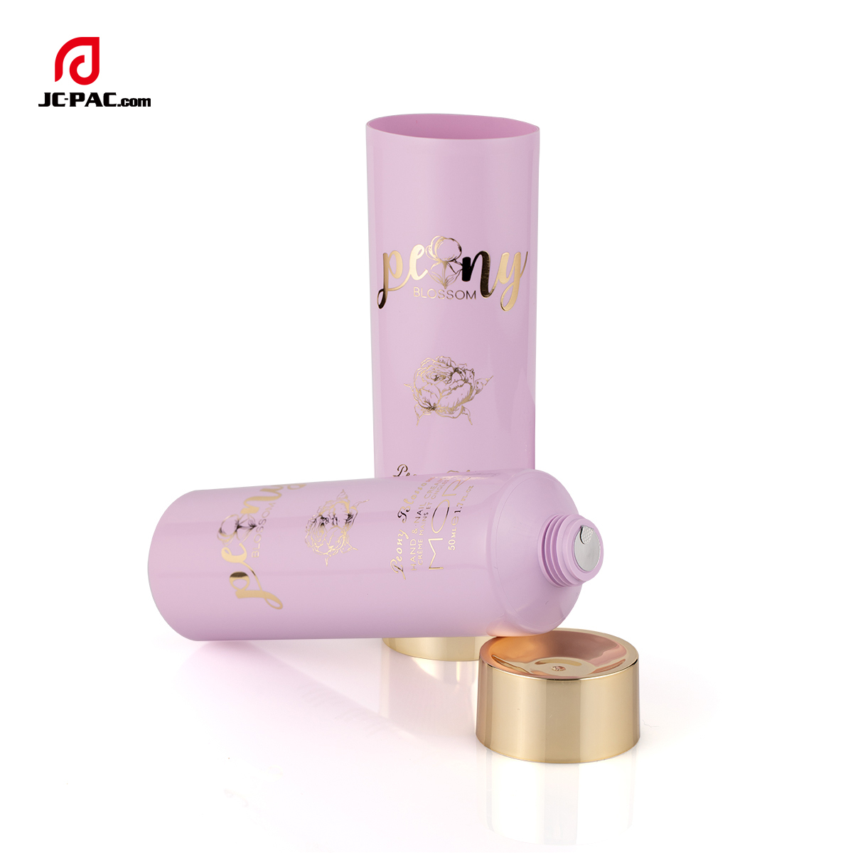 35mm Diameter Hand & Nail Cream Tube Packaging Purple Soft Squeeze Cosmetics Tube 50ml 1.7 fl.oz