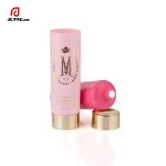 35mm Diameter Hand & Nail Cream Tube Packaging Set Soft Cosmetics Tube 50ml 1.7 fl.oz with Gold Metalized Cap