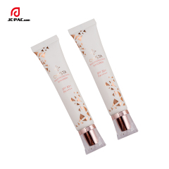 20ml Matte White Plastic Tube with Acrylic Cap Empty Soft Tube For Sunscreen Cream