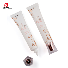 20ml Matte White Plastic Tube with Acrylic Cap Empty Soft Tube For Sunscreen Cream