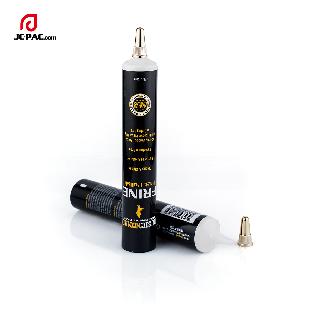 20ml 2 Layers-PE Plastic Tube with Nozzle Cap Empty Skin Care Packaging Tube For Moisture Lotion