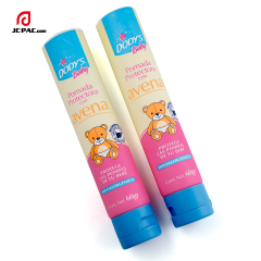 30mm Diameter Baby Cream Tube Packaging Custom Cosmetics Packaging 40g 50g 60g with Flip Lid