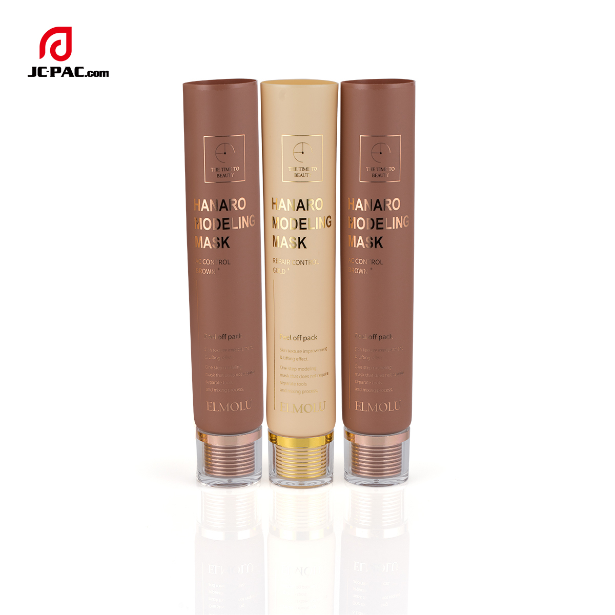 30mm Diameter Facial Cream Tube Packaging Set with Hot Stamping Printing Acrylic Screw Cap