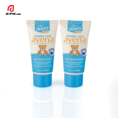 30mm Diameter 30ml Lotion Cream Tube Packaging with Screw on Cap PE Soft Cosmetics Tube