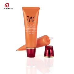 30mm Diameter SPF 30 Sunscreen Emulsion Plastic Tube with Nozzle Acrylic Cap