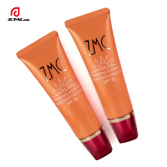 30mm Diameter SPF 30 Sunscreen Emulsion Plastic Tube with Nozzle Acrylic Cap