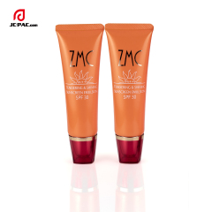 30mm Diameter SPF 30 Sunscreen Emulsion Plastic Tube with Nozzle Acrylic Cap