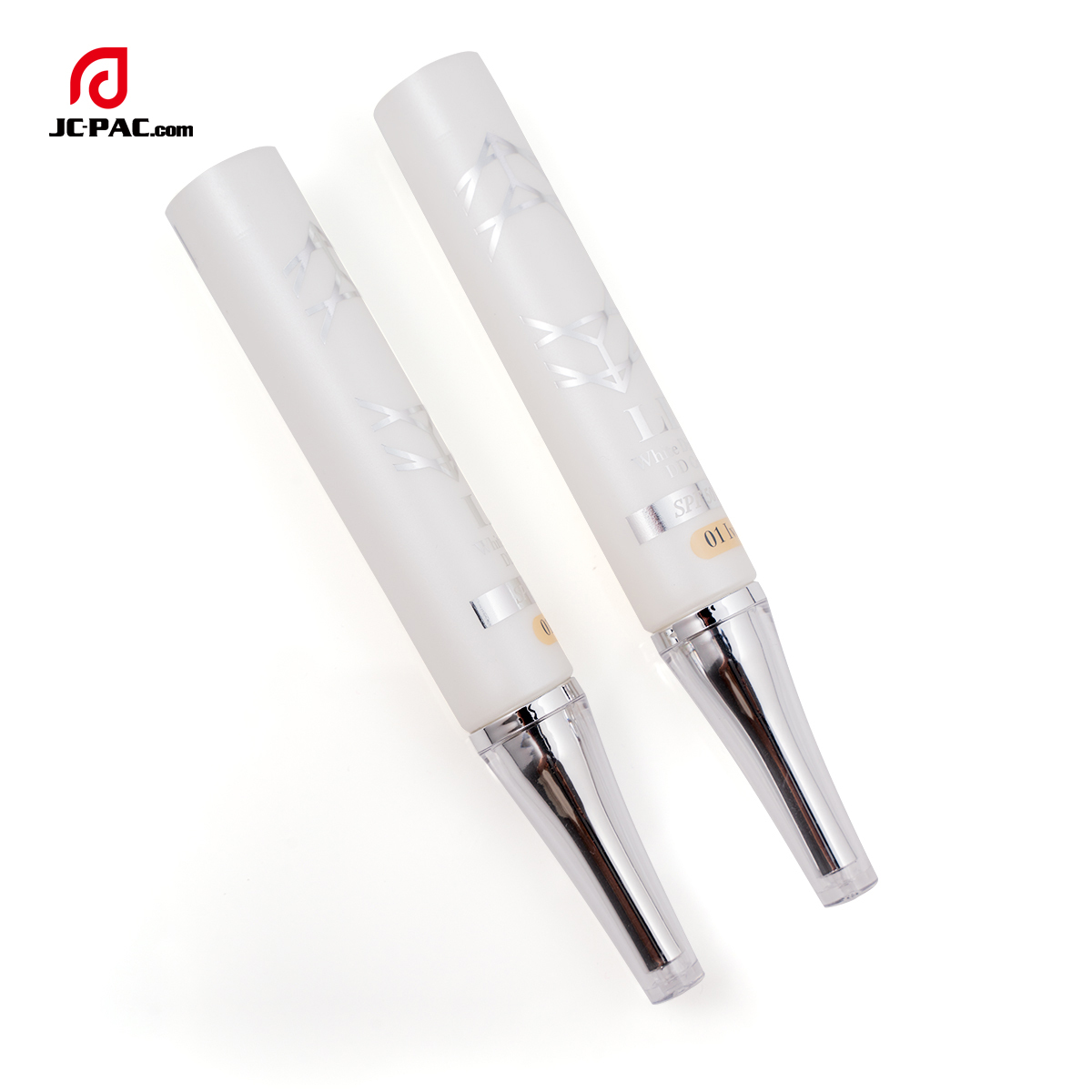15ml Eye Cream Tube With Acrylic Cap Empty Plastic Tube With Nozzle Applicator