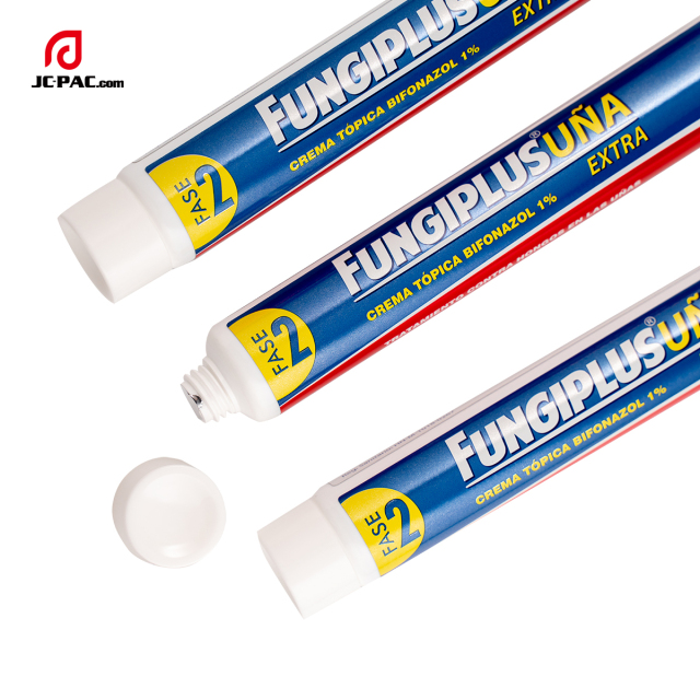 20ml Plastic Tube With Silver Label Empty Cosmetic Packaging Tube With Screw Cap