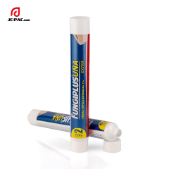 20ml Plastic Tube With Silver Label Empty Cosmetic Packaging Tube With Screw Cap