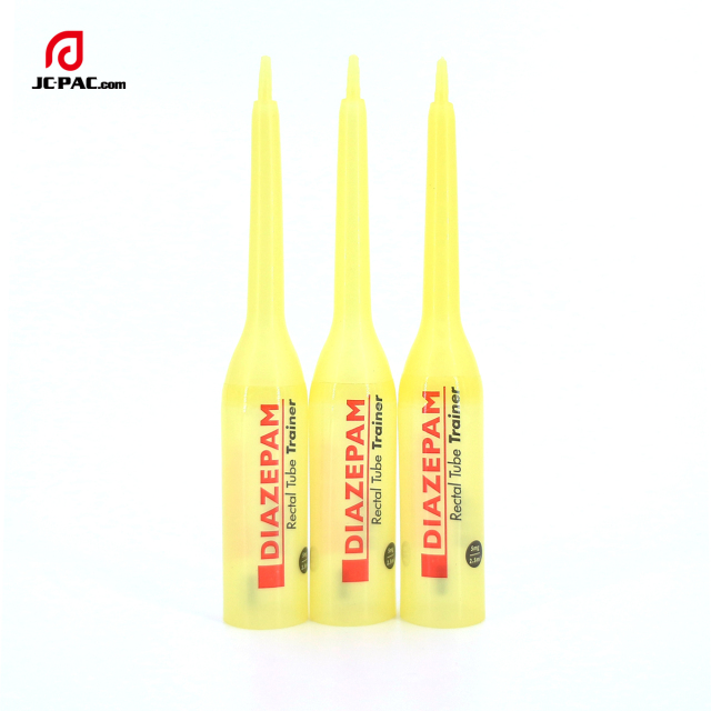 5ml to 10ml vaginal gel packaging, long nozzle medicine gel tube