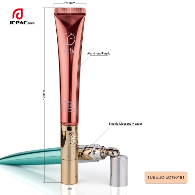 Empty Tube Cosmetic Packaging Plastic Tube Eye Cream Electric Massage Eco-Friendly Can Be Used To Fill PE Tube Manufacturer