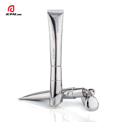 15g 50g Custom Eye Cream Massage Tube Cosmetic Serum Packaging Container Soft Plastic Squeeze Tubes With Metal Applicator