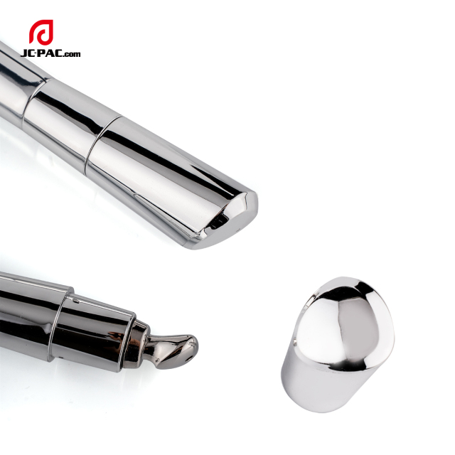 15g 50g Custom Eye Cream Massage Tube Cosmetic Serum Packaging Container Soft Plastic Squeeze Tubes With Metal Applicator