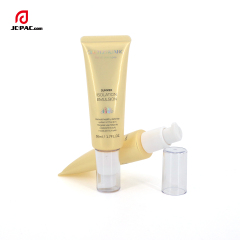 Cosmetic Tube Packaging with Airless Pump Sunscreen Cream Packaging Sun Bloack PE Screen Printing Sample 30g 40g Lotion Tube