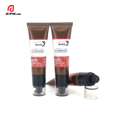 50ml Custom Empty Packaging BB Cream Sunscreen Tubes Skincare Squeeze Cosmetic Plastic Tube with Airless Lotion Pump