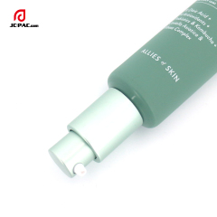 Plastic Cosmetic Airless Tube Sunscreen Hand Cream Foundation Tube Airless Pump Packaging 10ml 30ml 50ml Plastic Cosmetic Tube