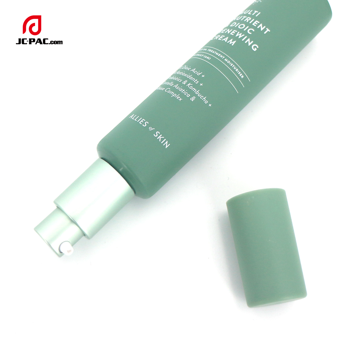 Plastic Cosmetic Airless Tube Sunscreen Hand Cream Foundation Tube Airless Pump Packaging 10ml 30ml 50ml Plastic Cosmetic Tube