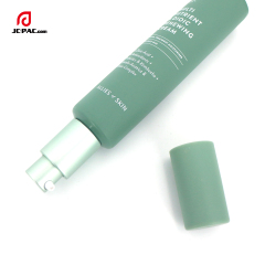 Plastic Cosmetic Airless Tube Sunscreen Hand Cream Foundation Tube Airless Pump Packaging 10ml 30ml 50ml Plastic Cosmetic Tube