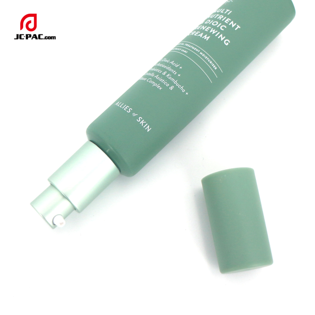 Plastic Cosmetic Airless Tube Sunscreen Hand Cream Foundation Tube Airless Pump Packaging 10ml 30ml 50ml Plastic Cosmetic Tube