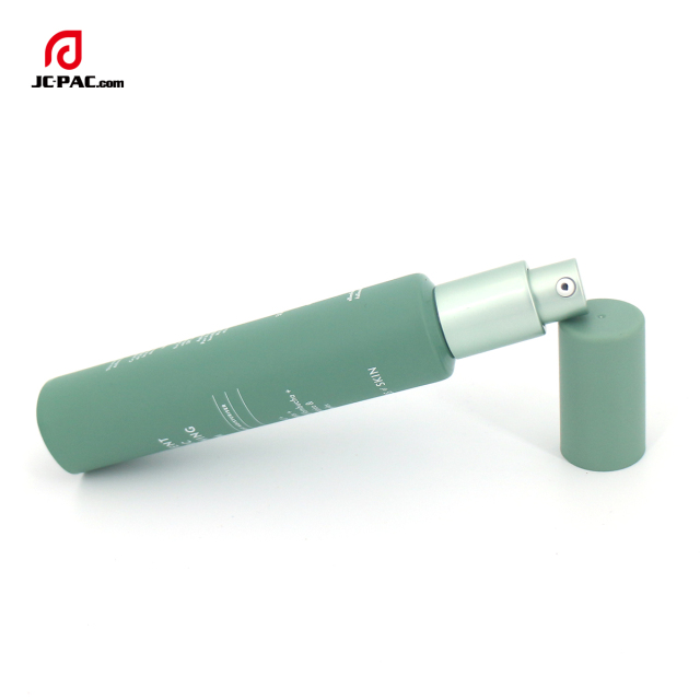 Plastic Cosmetic Airless Tube Sunscreen Hand Cream Foundation Tube Airless Pump Packaging 10ml 30ml 50ml Plastic Cosmetic Tube