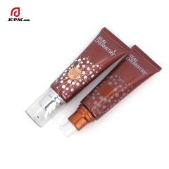 Cosmetic 30ml Plastic Tube with Airless Pump Soft Squeeze PE Foundation Tube Empty Makeup BB Cream Packaging Tubes