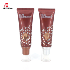 Cosmetic 30ml Plastic Tube with Airless Pump Soft Squeeze PE Foundation Tube Empty Makeup BB Cream Packaging Tubes