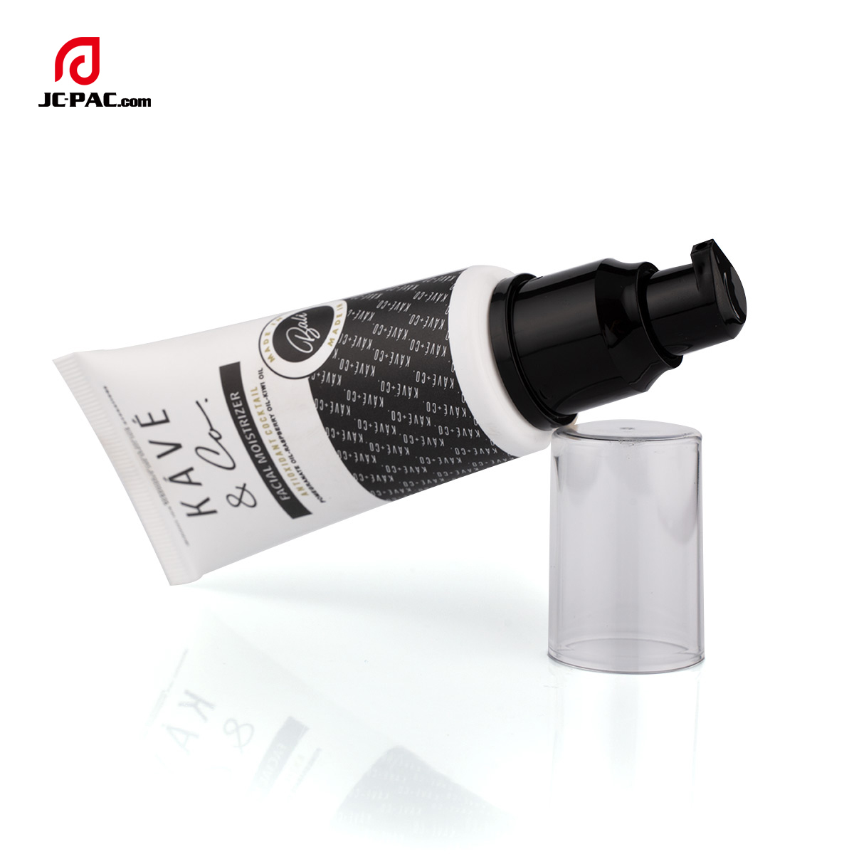 OEM 50g 60g 70g Plastic Cosmetics Airless Pump Tube Packaging Skin Care Tubes For Lotion Cream BB Cream Sunscreen