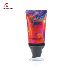 Airless Pump Tube for CC Cream Aluminum Plastic Pump Tube Manufacturer Aluminum Barrier Laminated Primer Packaging Tube 40g 50g