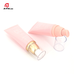 Cosmetic Airless Pump Tube 50ML Cosmetic BB CC Primer Container Concealer Tube Packaging with EVOH 5 Layer Material