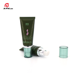 30ml 40ml Cosmetic Foundation Plastic Airless Pump Tube Primer Product Plastic Cosmetic Sunblock Lotion Tube Packaging