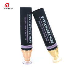 Custom and Wholesale 50ml 5 layer Sunscreen Skincare Empty PE Plastic Tubes Packaging Cosmetic Soft Tube with Airless Pump