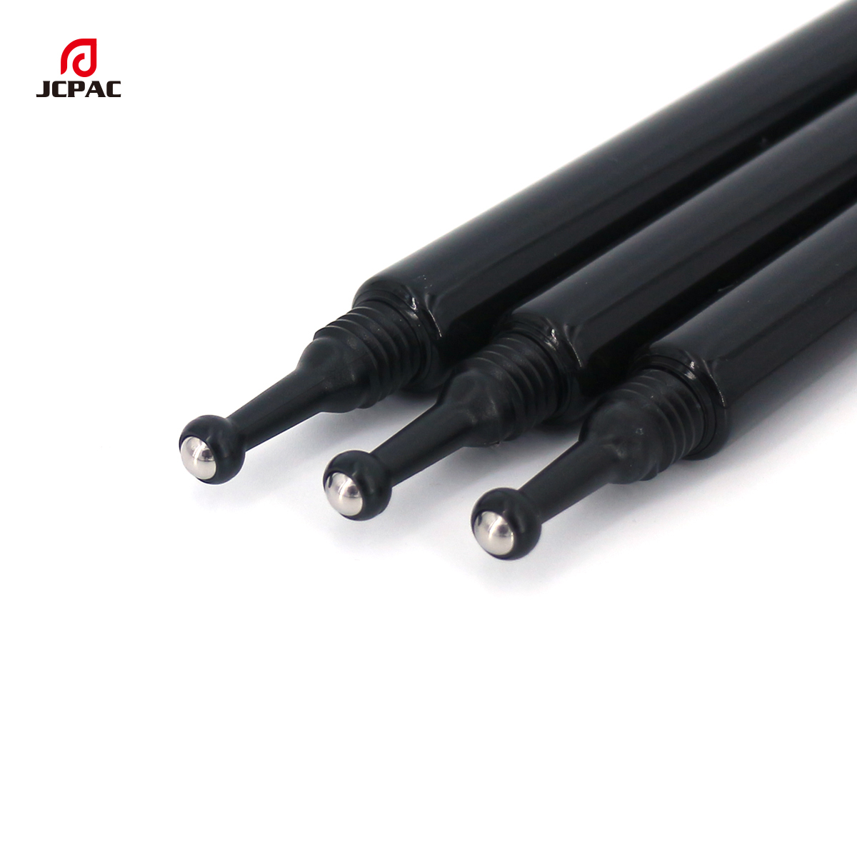 D13mm Empty Cosmetic Plastic Tube 5ml Eye Cream Tube With Single Stainless Roller Ball