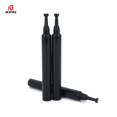 D13mm Empty Cosmetic Plastic Tube 5ml Eye Cream Tube With Single Stainless Roller Ball