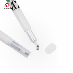 D16mm Cosmetic Plastic Tube 10ml Eye Serum Tube With Double Roller Ball