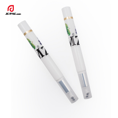 D16mm Cosmetic Plastic Tube 10ml Eye Serum Tube With Double Roller Ball