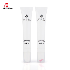 D19mm Empty Plastic Soft Tube For Firming Eye Cream 15g Skin Care Plastic Tube With Plastic Roller Ball