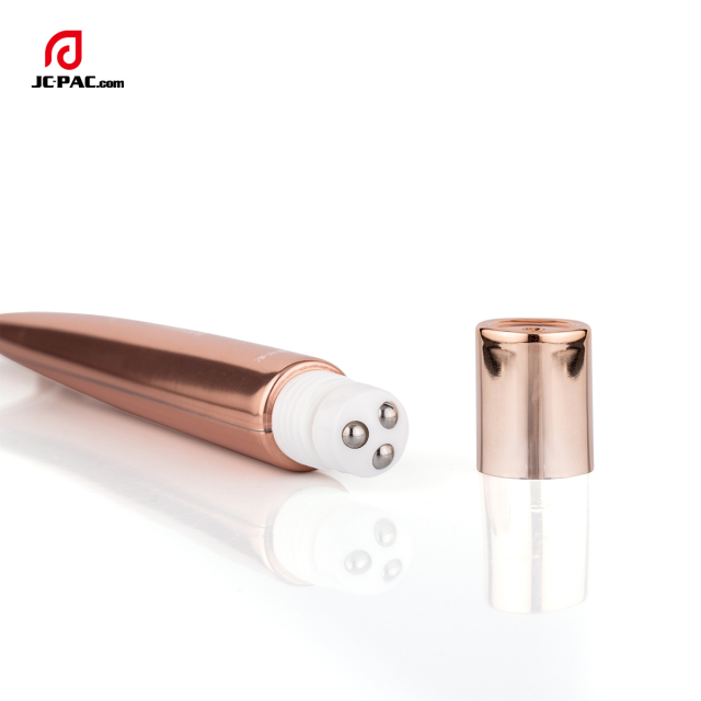 D19mm Eye Cream Tube With 3 Roller Ball 20ml Empty High Light Aluminum Plastic Tube