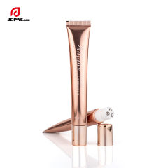 D19mm Eye Cream Tube With 3 Roller Ball 20ml Empty High Light Aluminum Plastic Tube