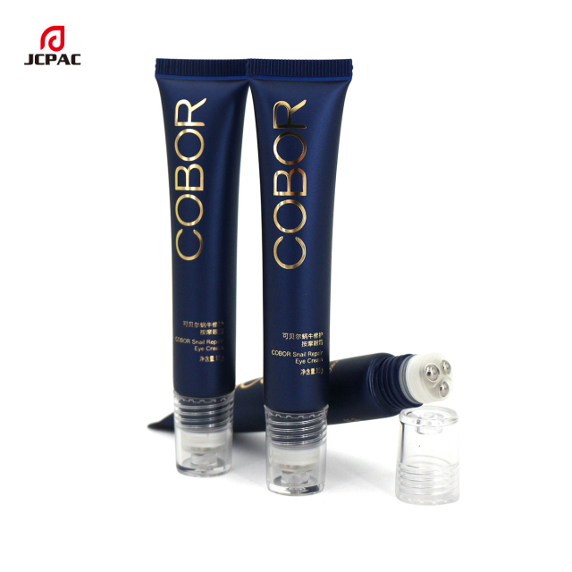D19mm Eye Cream Tube With 3 Roller Ball 20ml Empty Plastic Tube