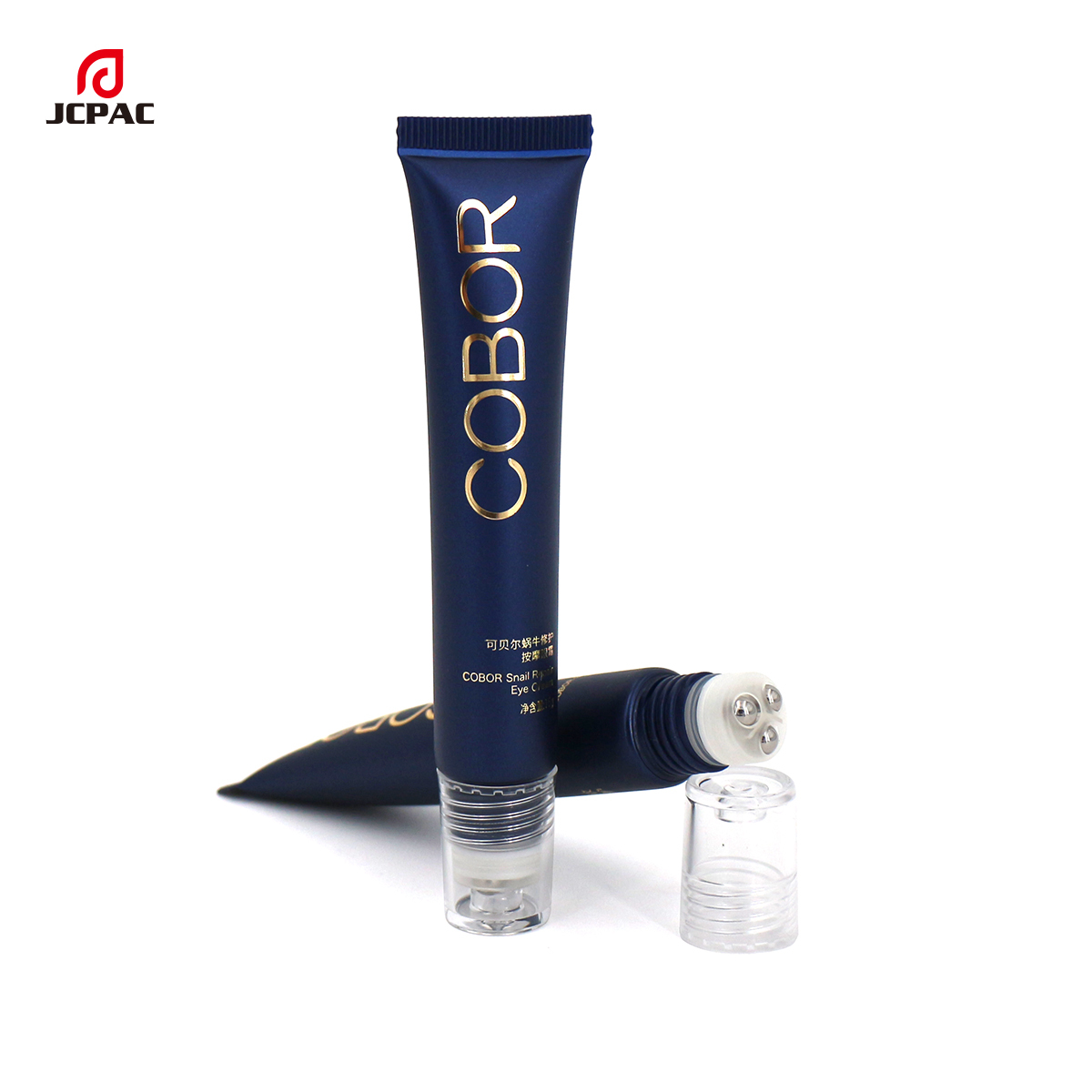 D19mm Eye Cream Tube With 3 Roller Ball 20ml Empty Plastic Tube